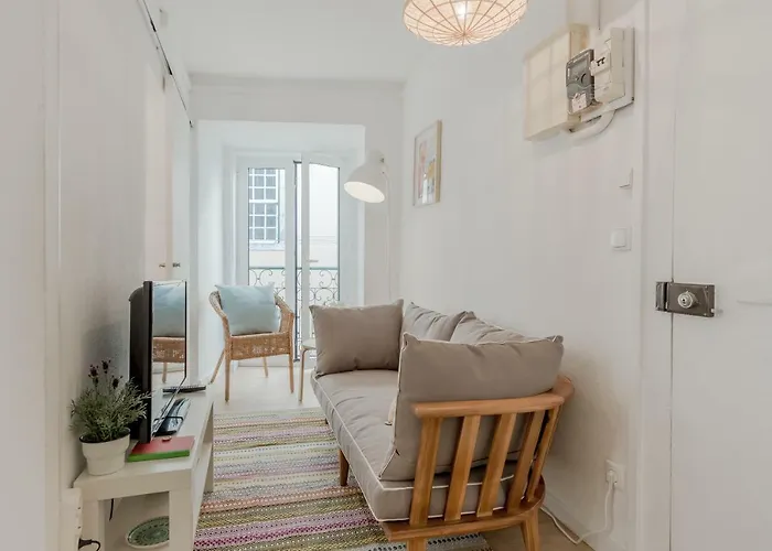 شقة Sunny Bairro Alto & Chiado Apartment, By Timecooler
